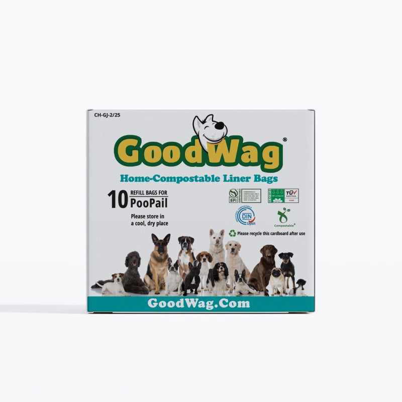 PooPail Liner Bags - 10 pack