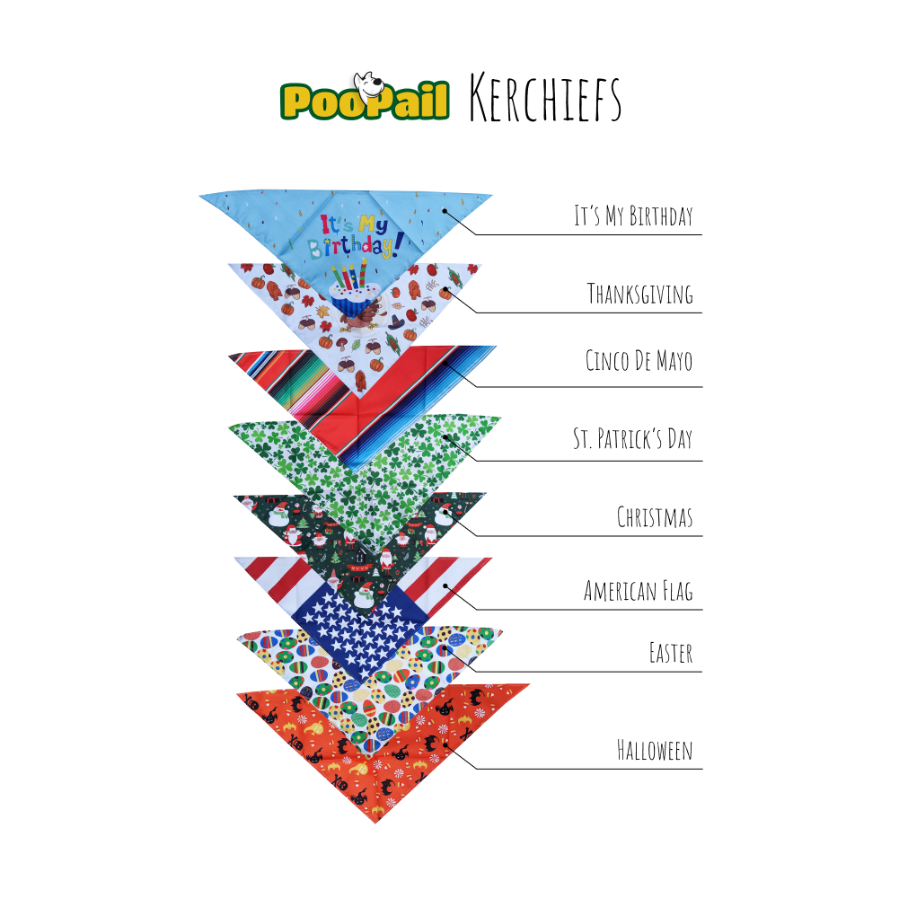 PooPail Kerchiefs