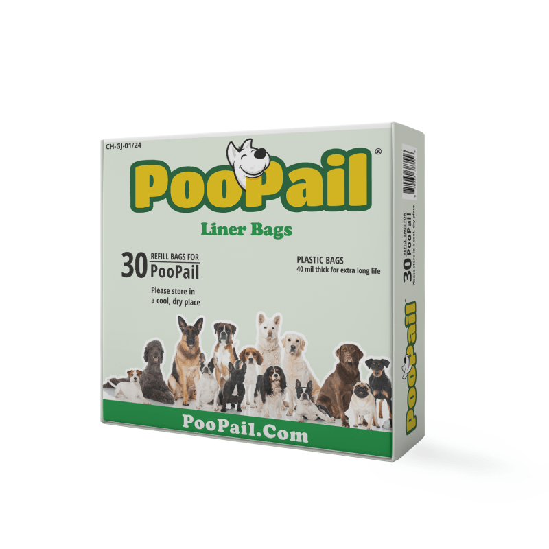 PooPail Liner Bags - Plastic