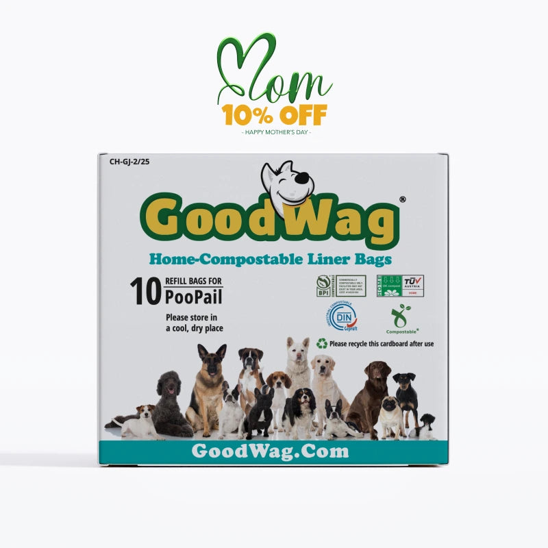 PooPail Liner Bags - 10 pack