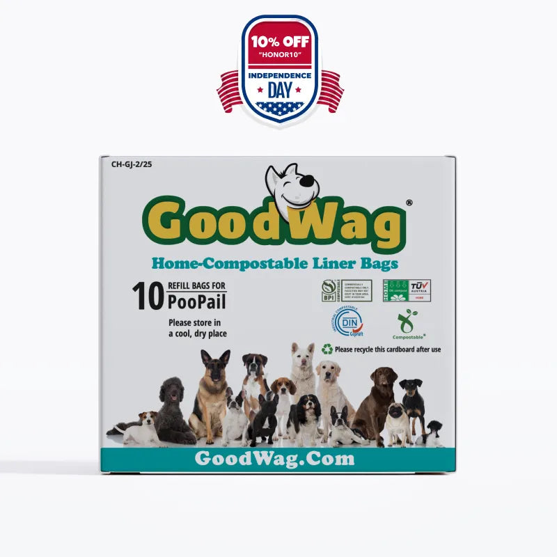 PooPail Liner Bags - 10 pack