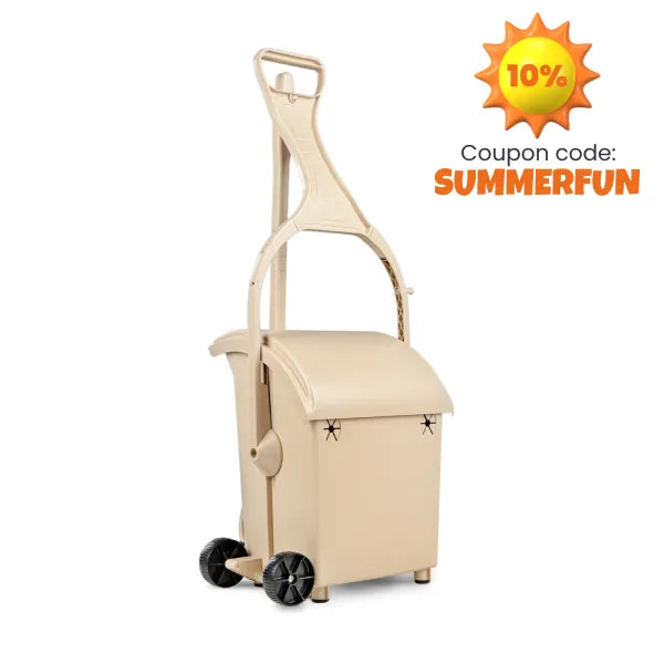 PooPail - Tall with Wheels