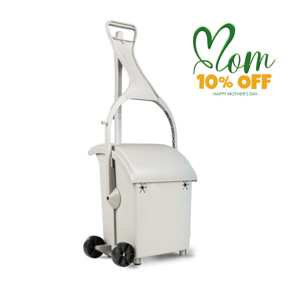 PooPail - Tall with Wheels