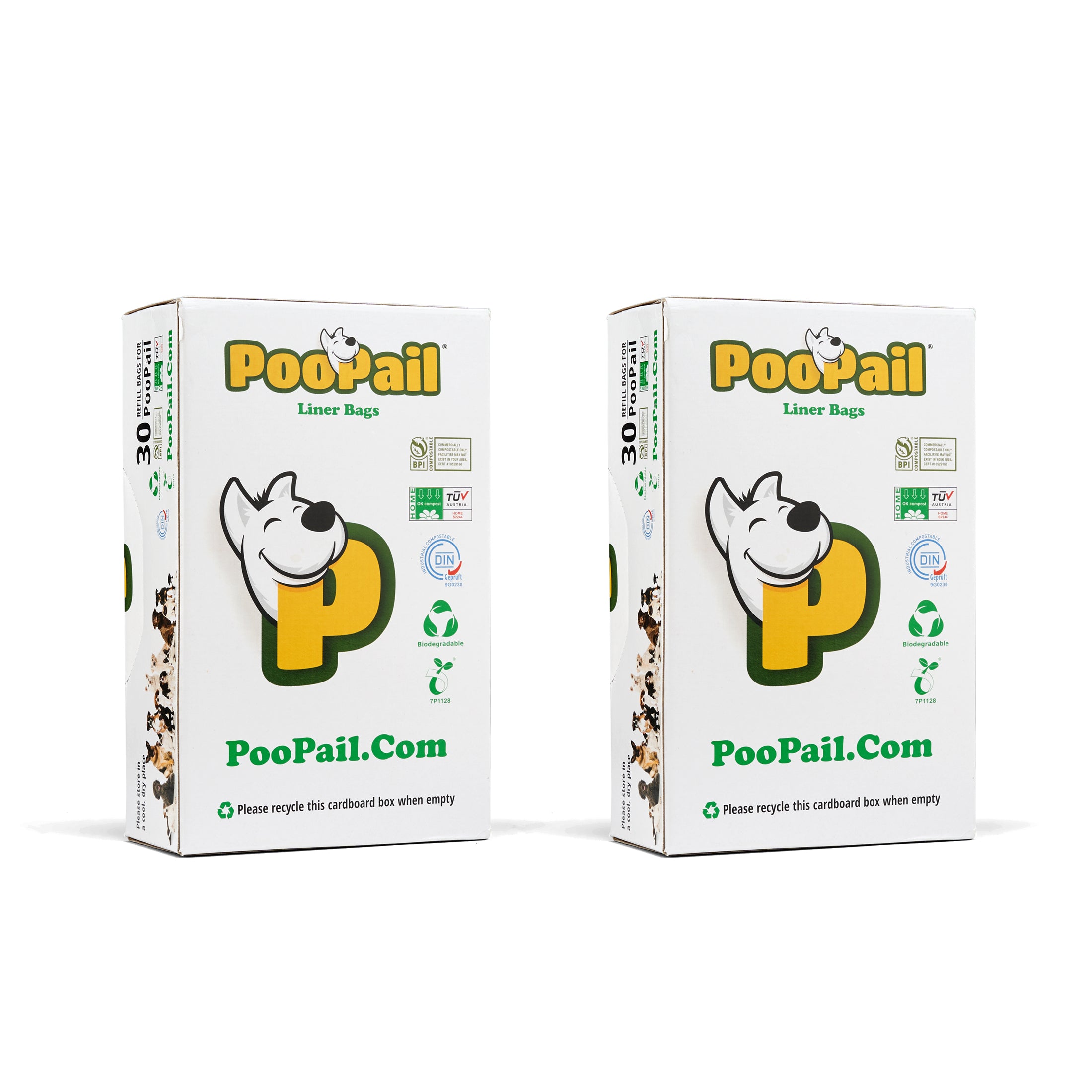 PooPail Liner Bags 2 pack